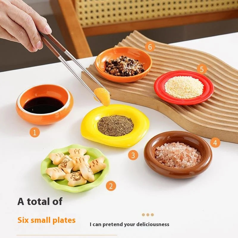 Stackable Hamburger Multi-Layer Plate Set