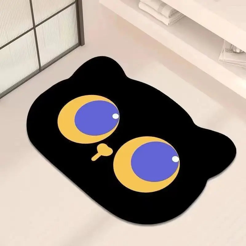 Cute Animals Quick-Dry Bathroom Mat