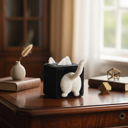 Cat Butt Quirky Tissue Box