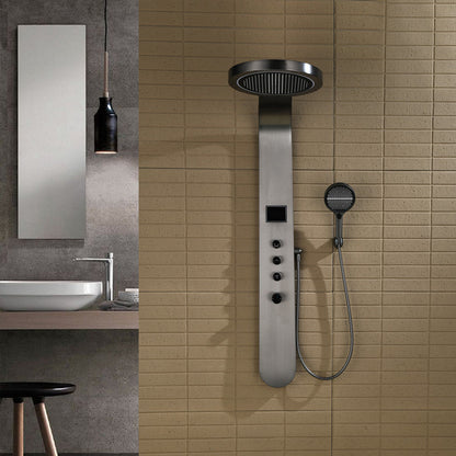 Hydro Massage Rainfall Digital Shower Set