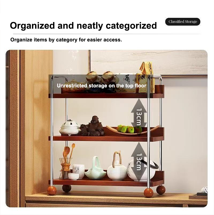 Vintage Solid Wood Mug Rack