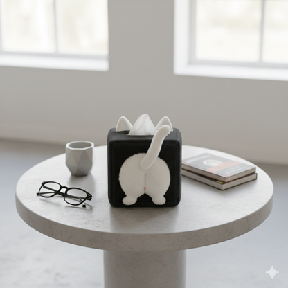 Cat Butt Quirky Tissue Box