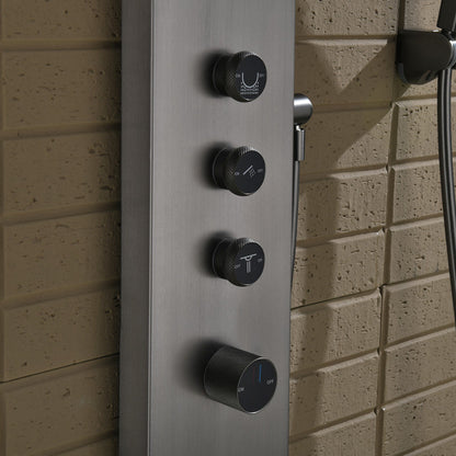 Hydro Massage Rainfall Digital Shower Set