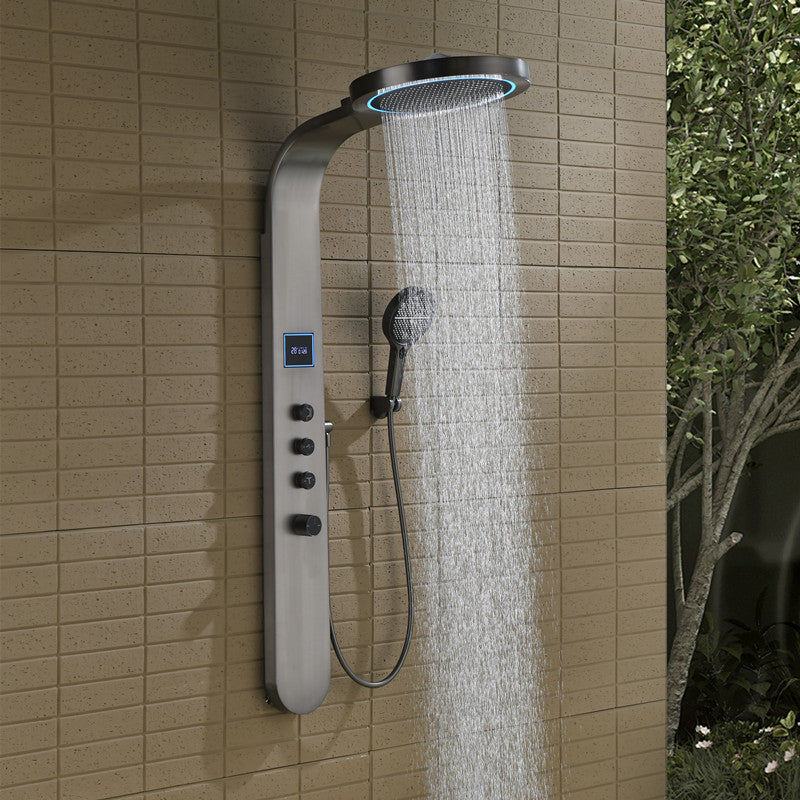 Hydro Massage Rainfall Digital Shower Set
