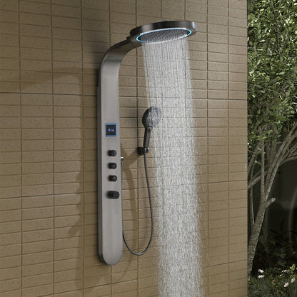 Hydro Massage Rainfall Digital Shower Set
