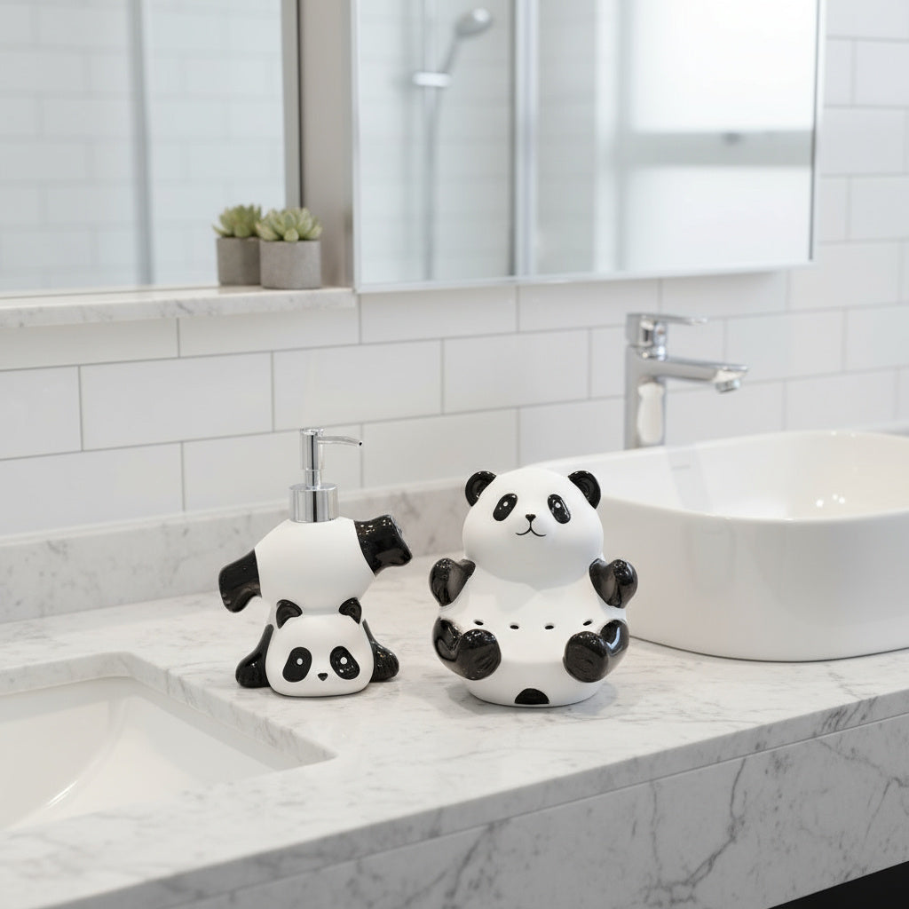 Flexible Panda Soap Dispenser