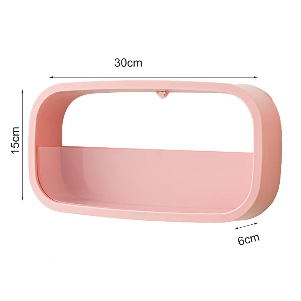 Geometric Diamond Wall Vase Shelf