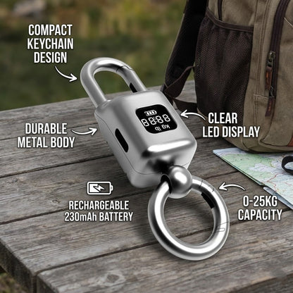 Pocket Size Keychain LCD Scale