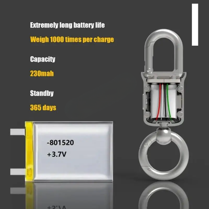 Pocket Size Keychain LCD Scale