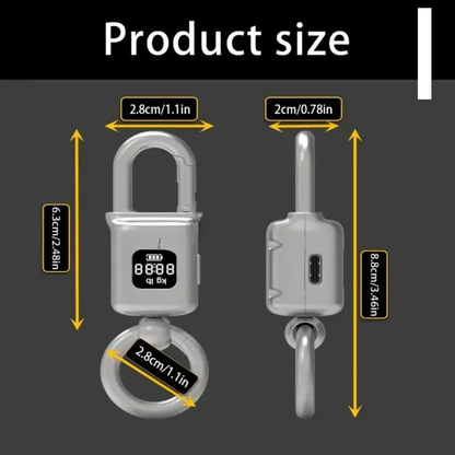 Pocket Size Keychain LCD Scale