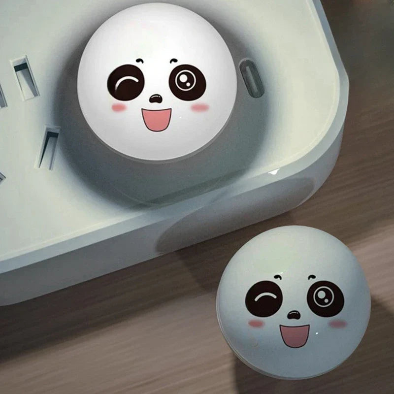 Cute Panda Voice-Controlled LED Night Lamp