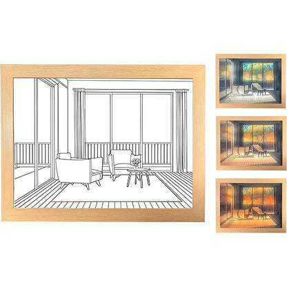 Luminous Decorative Dimmable Artsy Led Light Painting