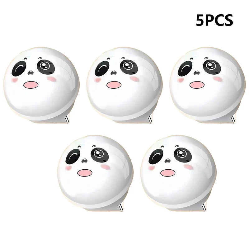 Cute Panda Voice-Controlled LED Night Lamp