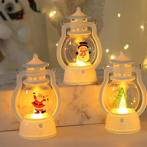 Winter Time Spirit Mini Lamps