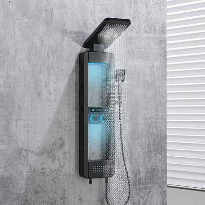 Rainfall Tower Panel Modern Shower Set