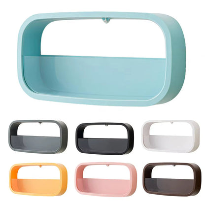 Geometric Diamond Wall Vase Shelf