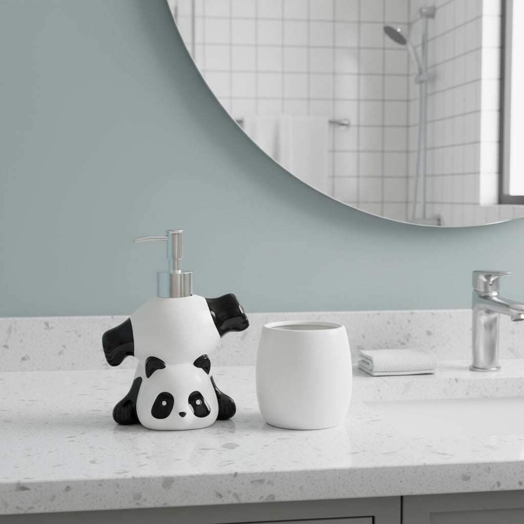 Flexible Panda Soap Dispenser