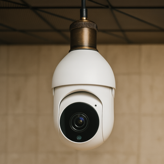 360 Wifi Light Bulb Auto Tracking Camera