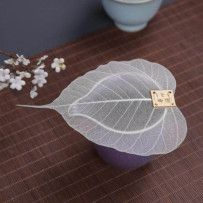 2pcs Bodhi Leaf Creative Tea Filter