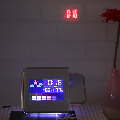 Creative Digital Projector Alarm Clock