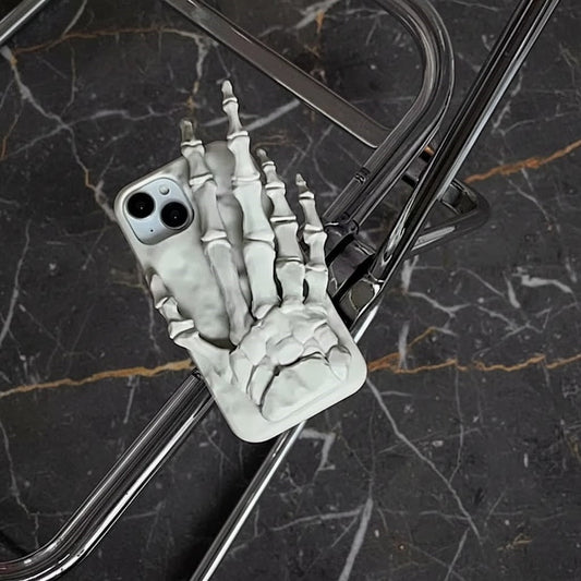Skeleton Grip Gothic iPhone Case
