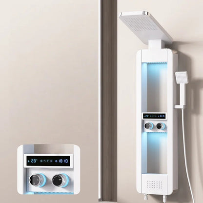 Rainfall Tower Panel Modern Shower Set